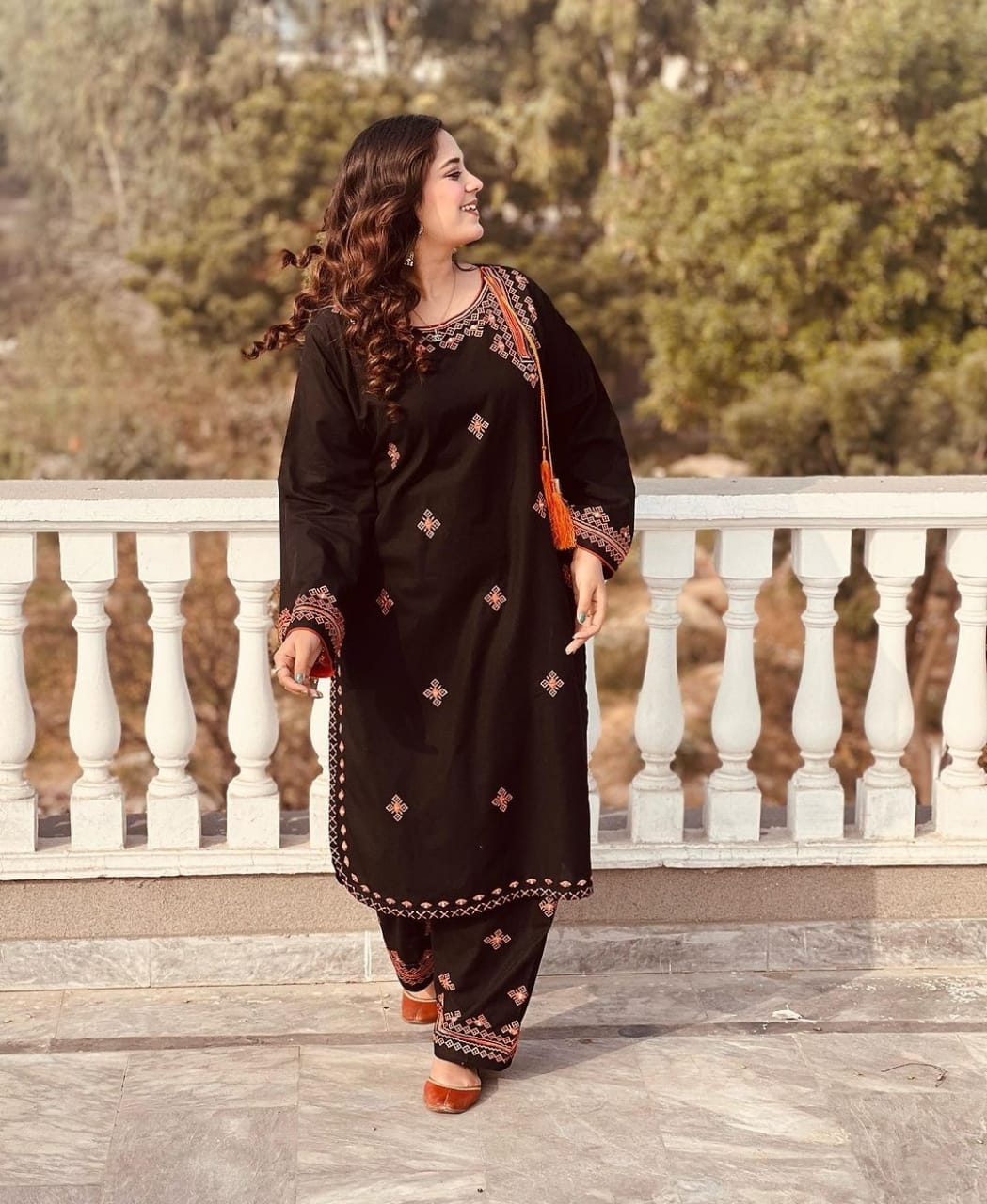 BALOCHI EMBROIDERY 2PCs
