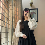 BLACK AND WHITE LOVE LONG MAXI