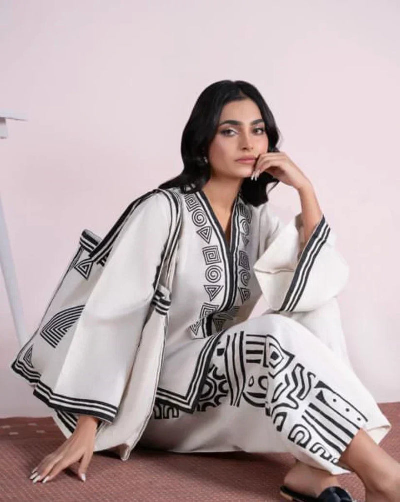 ARCANE THREADS 2Pc-With Printed BAG