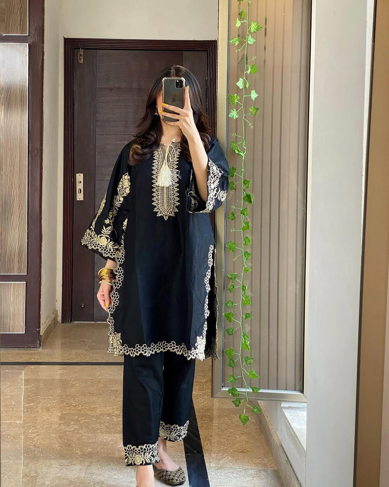 ANMOL Embroidered 2 Piece