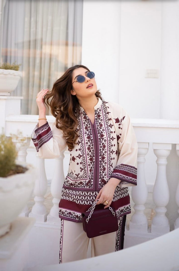 Mashal Stitched 2Pc