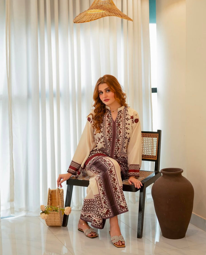 Mashal Stitched 2Pc