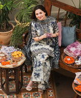 Hanaa Embroidery 3Pc