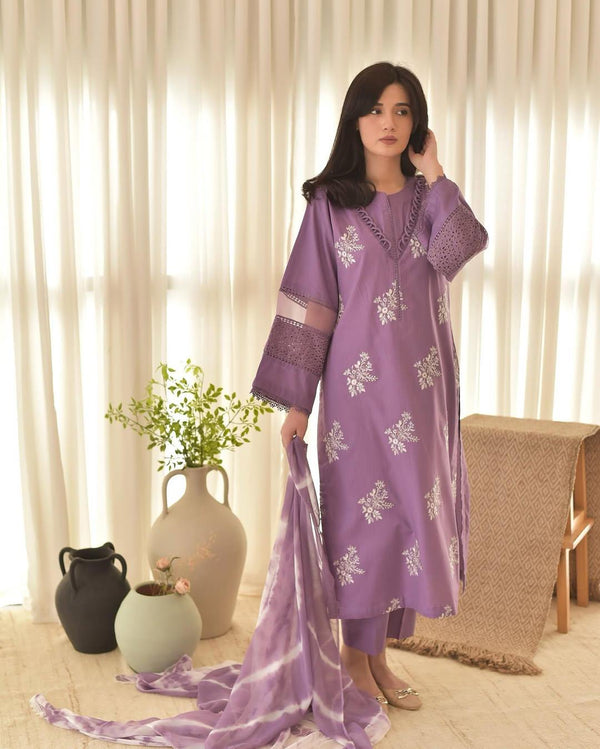 HORIYA EMBROIDERY 3Pc