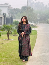 DIGITAL CHUNRI 3 Piece Suit