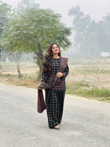 DIGITAL CHUNRI 3 Piece Suit