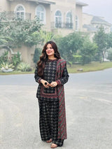 DIGITAL CHUNRI 3 Piece Suit