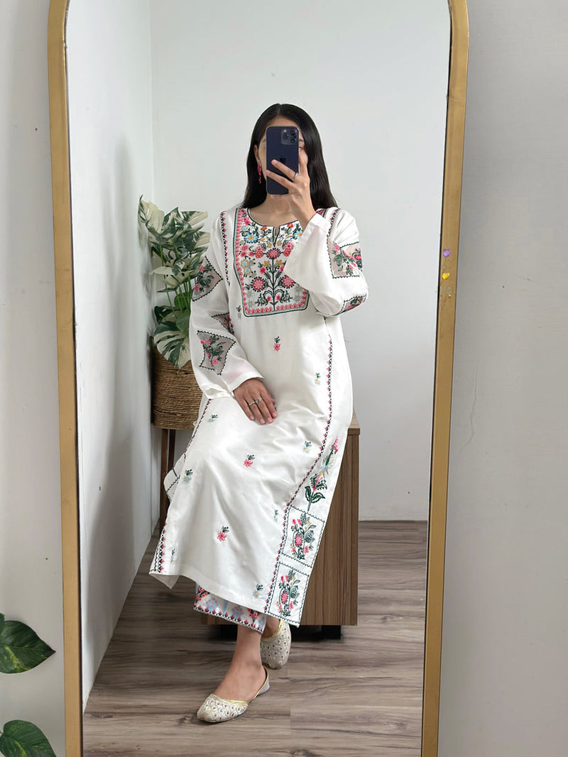 Zimal Embroidered 2PC