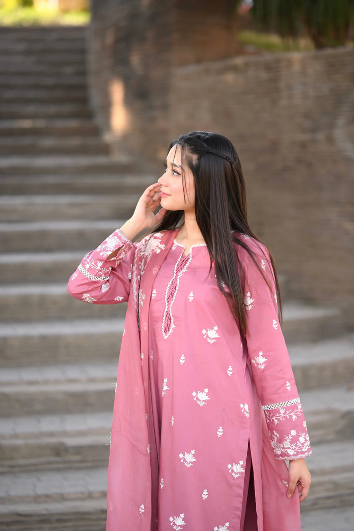 Zara Stitched 3Pc